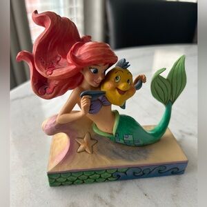 Jim Shore Ariel with Flounder “Fun and Friends” figurine